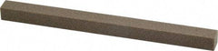 Norton - 4" Long x 1/4" Wide x 1/4" Thick, Aluminum Oxide Sharpening Stone - Square - USA Tool & Supply