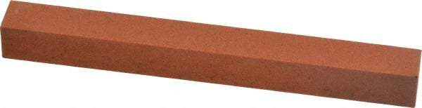 Norton - 4" Long x 3/8" Wide x 3/8" Thick, Aluminum Oxide Sharpening Stone - Square - USA Tool & Supply