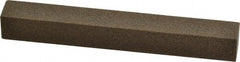 Norton - 4" Long x 1/2" Wide x 1/2" Thick, Aluminum Oxide Sharpening Stone - Square - USA Tool & Supply