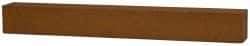 Norton - 6" Long x 3/4" Wide x 3/4" Thick, Aluminum Oxide Sharpening Stone - Square, Medium Grade - USA Tool & Supply