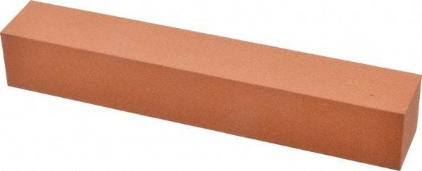 Norton - 6" Long x 1" Wide x 1" Thick, Aluminum Oxide Sharpening Stone - Square, Fine Grade - USA Tool & Supply