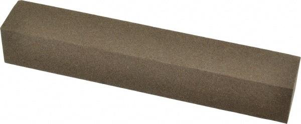 Norton - 6" Long x 1" Wide x 1" Thick, Aluminum Oxide Sharpening Stone - Square, Coarse Grade - USA Tool & Supply