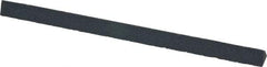 Norton - 4" Long x 1/4" Wide x 1/4" Thick, Silicon Carbide Sharpening Stone - Triangle, Fine Grade - USA Tool & Supply