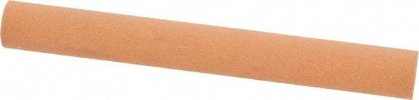 Norton - 4" Long x 1/2" Diam x 1/2" Thick, Aluminum Oxide Sharpening Stone - Round, Fine Grade - USA Tool & Supply