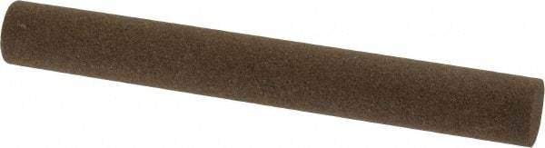 Norton - 4" Long x 1/2" Diam x 1/2" Thick, Aluminum Oxide Sharpening Stone - Round, Coarse Grade - USA Tool & Supply