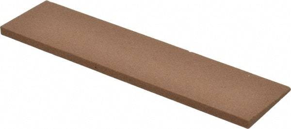 Norton - 4" Long x 1" Wide x 1/8" Thick, Aluminum Oxide Sharpening Stone - Knife, Medium Grade - USA Tool & Supply