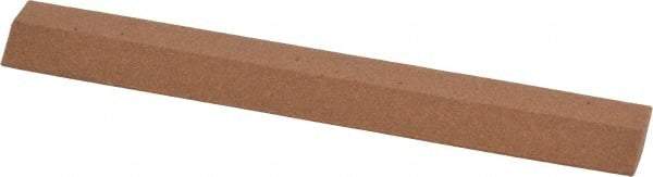 Norton - 4" Long x 9/16" Wide x 3/16" Thick, Aluminum Oxide Sharpening Stone - Diamond, Medium Grade - USA Tool & Supply