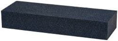 Norton - 6" Long x 2" Wide x 1" Thick, Silicon Carbide Sharpening Stone - Rectangle, Medium Grade - USA Tool & Supply
