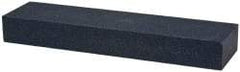 Norton - 8" Long x 2" Wide x 1" Thick, Silicon Carbide Sharpening Stone - Rectangle, Medium Grade - USA Tool & Supply