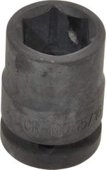 Blackhawk by Proto - 3/4" Drive 15/16" Standard Impact Socket - 6 Points, 2" OAL - USA Tool & Supply