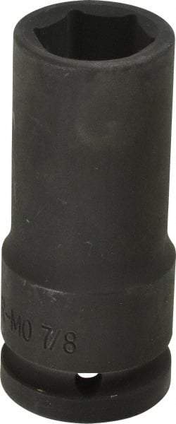 Blackhawk by Proto - 3/4" Drive 7/8" Deep Impact Socket - 6 Points, 3-1/4" OAL - USA Tool & Supply