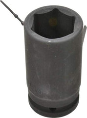 Blackhawk by Proto - 3/4" Drive 1-1/4" Deep Impact Socket - 6 Points, 3-1/4" OAL - USA Tool & Supply
