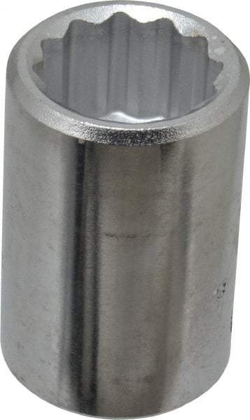 Blackhawk by Proto - 7/8", 3/4" Drive, Standard Hand Socket - 12 Points, 2" OAL, Chrome Finish - USA Tool & Supply