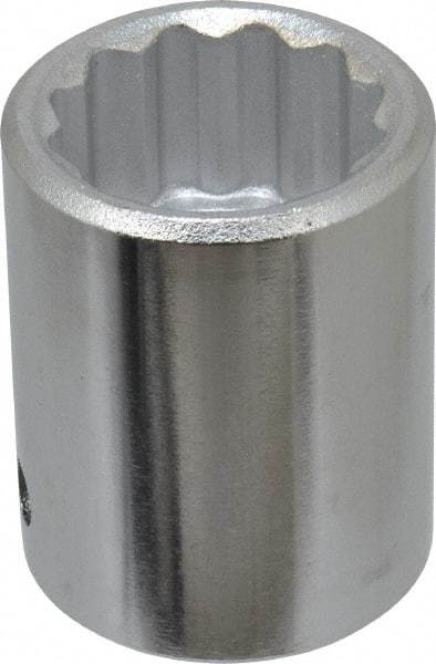 Blackhawk by Proto - 1-1/16", 3/4" Drive, Standard Hand Socket - 12 Points, 2" OAL - USA Tool & Supply