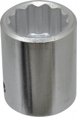 Blackhawk by Proto - 1-1/16", 3/4" Drive, Standard Hand Socket - 12 Points, 2" OAL - USA Tool & Supply