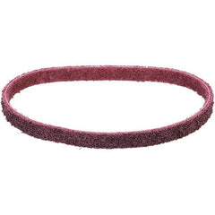 Dynabrade - 1/2" Wide x 12" OAL, Aluminum Oxide Abrasive Belt - Aluminum Oxide, Medium, Nonwoven, Series SC-BS - USA Tool & Supply