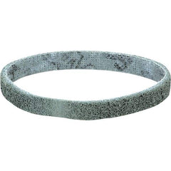 Dynabrade - 1/2" Wide x 12" OAL, Aluminum Oxide Abrasive Belt - Aluminum Oxide, Super Fine, Nonwoven, Series SC-BS - USA Tool & Supply