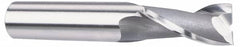 OSG - 27/32", 1-1/2" LOC, 5/8" Shank Diam, 3-5/8" OAL, 2 Flute, Vanadium High Speed Steel Square End Mill - USA Tool & Supply