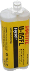 Loctite - 50 mL Cartridge Two Part Urethane Adhesive - 5 min Working Time, 3,110 psi Shear Strength, Series U-05FL - USA Tool & Supply