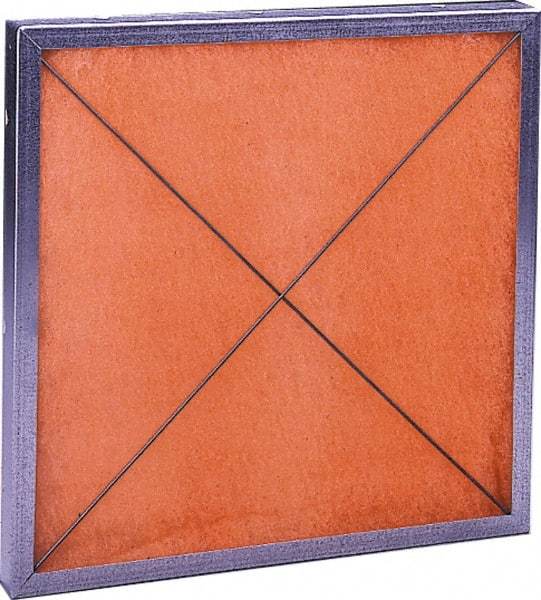 PrecisionAire - Corrosion-Resistant Steel Air Filter Frame - 16" Noml Height x 1" Noml Depth x 20" Noml Width, For Use with Media Pads - USA Tool & Supply