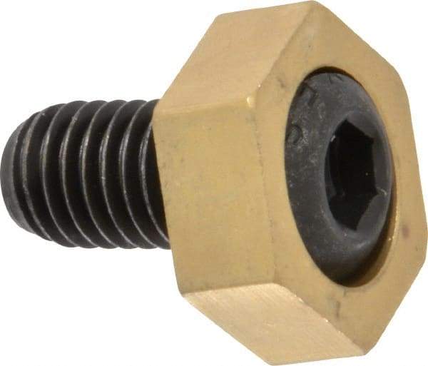 Gibraltar - 1" Hex, 1/2-13 Stud Thread, Symmetrical Hex Clamp - 0.11" Hex Height, 29/32" Thread Length, 10 Clamps - USA Tool & Supply