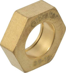 Gibraltar - 13/16", Hex Clamp Washer - 1/4" Overall Height - USA Tool & Supply