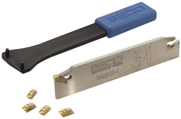 Seco - 1" Blade Height, Indexable Cut-Off Blade - 150.10 Series - USA Tool & Supply