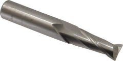 OSG - 25/64", 1" LOC, 7/16" Shank Diam, 2-3/4" OAL, 2 Flute, Solid Carbide Square End Mill - Single End, Uncoated, Spiral Flute, 30° Helix, Centercutting, Right Hand Cut, Right Hand Flute, Series 402 - USA Tool & Supply