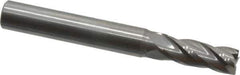 OSG - 9/32", 3/4" LOC, 5/16" Shank Diam, 2-1/2" OAL, 4 Flute, Solid Carbide Square End Mill - Single End, Uncoated, Spiral Flute, 30° Helix, Centercutting, Right Hand Cut, Right Hand Flute, Series 404 - USA Tool & Supply