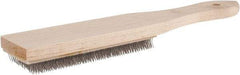 Lutz - 8-1/2" Long Abrasive File Card - Wood Handle - USA Tool & Supply