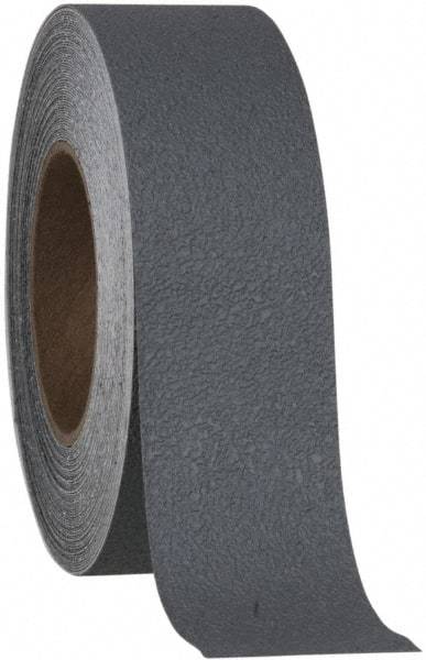 NMC - Gray Solid Color Anti-Slip Vinyl Tape - 24" Wide x 60' Long x 0.02" Thick, General Traffic - USA Tool & Supply