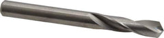 M.A. Ford - Letter E (1/4) 118° Spiral Flute Solid Carbide Screw Machine Drill Bit - Bright Finish, Right Hand Cut, 1" Flute Length, 2-1/2" OAL, Faceted Point, Straight Shank - USA Tool & Supply