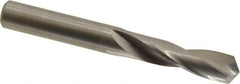 M.A. Ford - 0.295" 118° Spiral Flute Solid Carbide Screw Machine Drill Bit - Bright Finish, Right Hand Cut, 1-1/4" Flute Length, 2-1/2" OAL, Faceted Point, Straight Shank - USA Tool & Supply