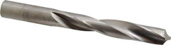 M.A. Ford - 17/32" 118° Solid Carbide Jobber Drill - Bright Finish, Right Hand Cut, Spiral Flute, Straight Shank, 5" OAL, Faceted Point - USA Tool & Supply