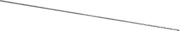 M.A. Ford - #80 118° Solid Carbide Jobber Drill - Bright Finish, Right Hand Cut, Spiral Flute, Straight Shank, 1-1/2" OAL, Faceted Point - USA Tool & Supply