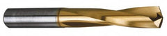 M.A. Ford - 3/4" 135° Spiral Flute Solid Carbide Screw Machine Drill Bit - USA Tool & Supply