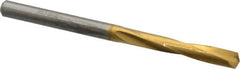 M.A. Ford - 3.50012mm 135° Spiral Flute Solid Carbide Screw Machine Drill Bit - USA Tool & Supply