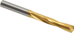 M.A. Ford - 5.99948mm 135° Spiral Flute Solid Carbide Screw Machine Drill Bit - USA Tool & Supply