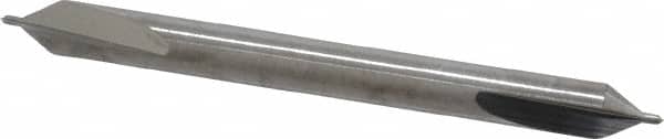 M.A. Ford - #00 Plain Cut 60° Incl Angle Solid Carbide Combo Drill & Countersink - USA Tool & Supply