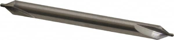 M.A. Ford - #0 Plain Cut 60° Incl Angle Solid Carbide Combo Drill & Countersink - USA Tool & Supply