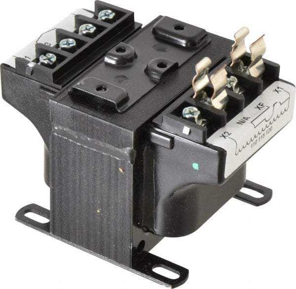 Eaton Cutler-Hammer - 1 Phase, 0.08 kVA, Control Transformer - 2 Input, 1 Output Winding, 50/60 Hz, 3-1/2 Inch Deep x 2-9/16 Inch High, 131°F Temp Rise - USA Tool & Supply