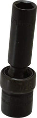 SK - 3/8" Drive 7/16" Deep Universal Impact Socket - 6 Points, 3-1/8" OAL - USA Tool & Supply