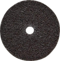 3M - 2" Diam, 1/4" Face Width, 1/4" Center Hole, Medium Grade, Aluminum Oxide Deburring Wheel - Unitized, Hard Density 7 Grade, 22,100 RPM - USA Tool & Supply