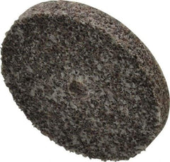 3M - 2" Diam, 1/4" Face Width, 1/4" Center Hole, Coarse Grade, Aluminum Oxide Deburring Wheel - Unitized, Hard Density 7 Grade, 22,100 RPM - USA Tool & Supply