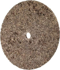 3M - 3" Diam, 1/8" Face Width, 1/4" Center Hole, Coarse Grade, Aluminum Oxide Deburring Wheel - Unitized, Hard Density 7 Grade, 18,100 RPM - USA Tool & Supply