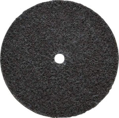 3M - 3" Diam, 1/4" Face Width, 1/4" Center Hole, Fine Grade, Aluminum Oxide Deburring Wheel - Unitized, Medium Density 5 Grade, 18,100 RPM - USA Tool & Supply