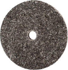 3M - 3" Diam, 1/4" Face Width, 3/8" Center Hole, Coarse Grade, Aluminum Oxide Deburring Wheel - Unitized, Hard Density 7 Grade, 18,100 RPM - USA Tool & Supply