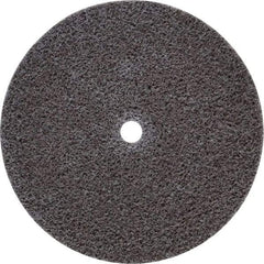 3M - 3" Diam, 1/2" Face Width, 1/4" Center Hole, Fine Grade, Aluminum Oxide Deburring Wheel - Unitized, Medium Density 5 Grade, 15,100 RPM - USA Tool & Supply