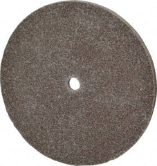 3M - 6" Diam, 1/4" Face Width, 1/2" Center Hole, Fine Grade, Aluminum Oxide Deburring Wheel - Unitized, Medium Density 5 Grade, 7,500 RPM - USA Tool & Supply