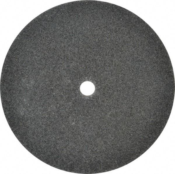 3M - 6" Diam, 1/4" Face Width, 1/2" Center Hole, Medium Grade, Silicon Carbide Deburring Wheel - Unitized, Hard Density 7 Grade, 7,500 RPM - USA Tool & Supply